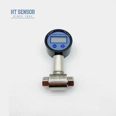 Battery powered Pressure Sensor Transmitter Display Pressure Gauge With Stainless Steel