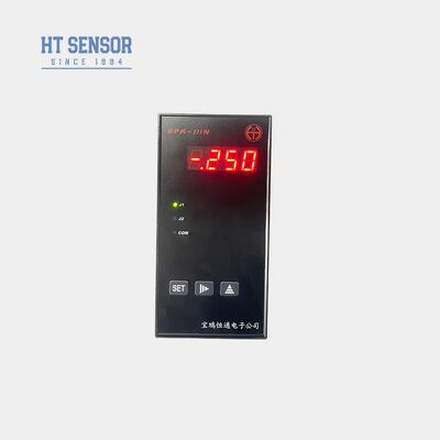 Black Plastic Material Pressure Temperature Displays The Instruments with Controlle  Gauge