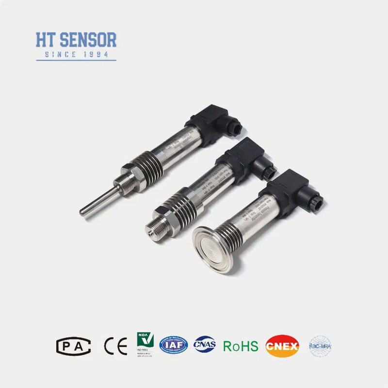 Hengtong 316L Stainless Steel 4-20mA High-Temperature Resistance Diaphragm Pressure Transmitter Sensor for Process Control