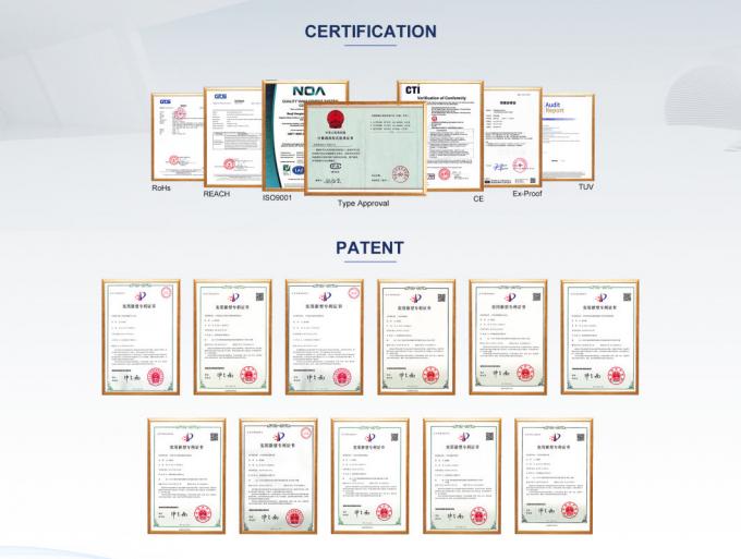 0.2-2.2VDC IP68 সিলিকন তরল স্তর ট্রান্সমিটার EX প্রুফ সেন্সর সহ 11