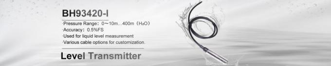 BH93420-II IP68 4-20mA তরল স্তর ট্রান্সমিটার জ্বালানী ইঞ্জিন তেল চাপ সেন্সর 7