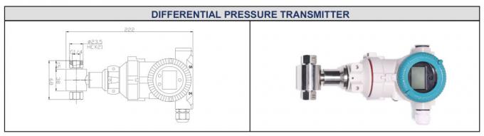 LCD Display Wireless 4-20mA Differential Pressure Sensor